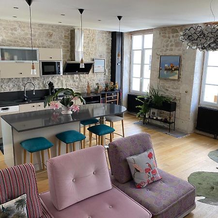 Le Saint-Claude, Appt Au Coeur De Ville La Rochelle  Luaran gambar